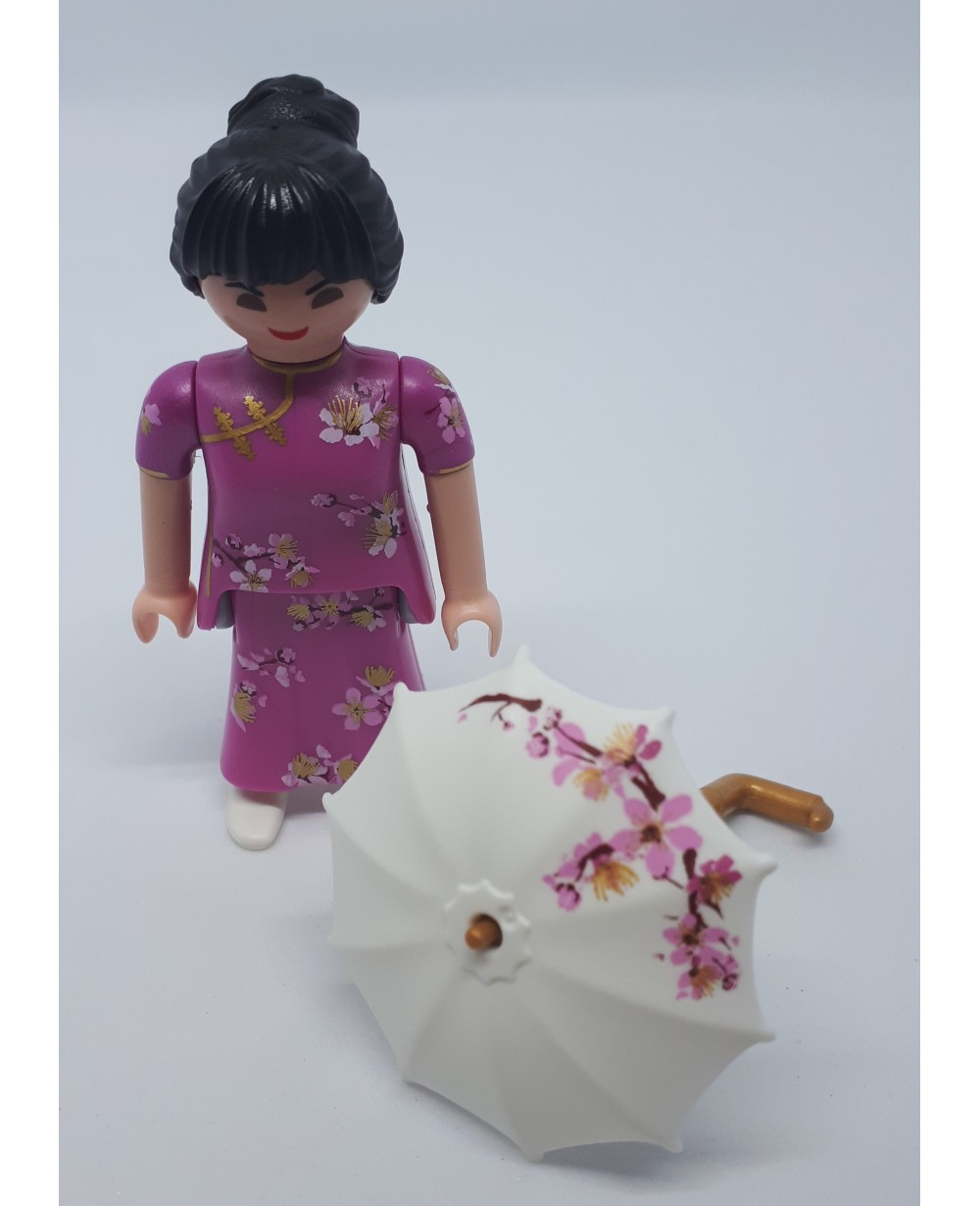 PLAYMOBIL Personnalisé - Geisha REF-001 - Pièce Unique Thème Mariage